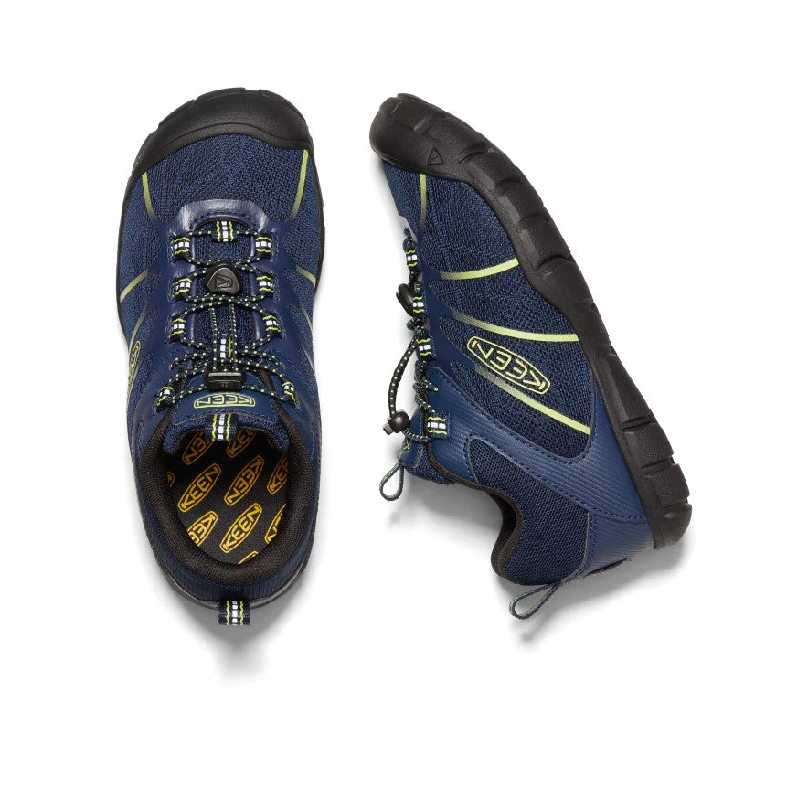 Keen Big Kids' Chandler 2 CNX Sneaker | Black Iris/Evening Primrose 6 Keen Big Kids' Chandler 2 CNX Sneaker | Black Iris/Evening Primrose - Image 4