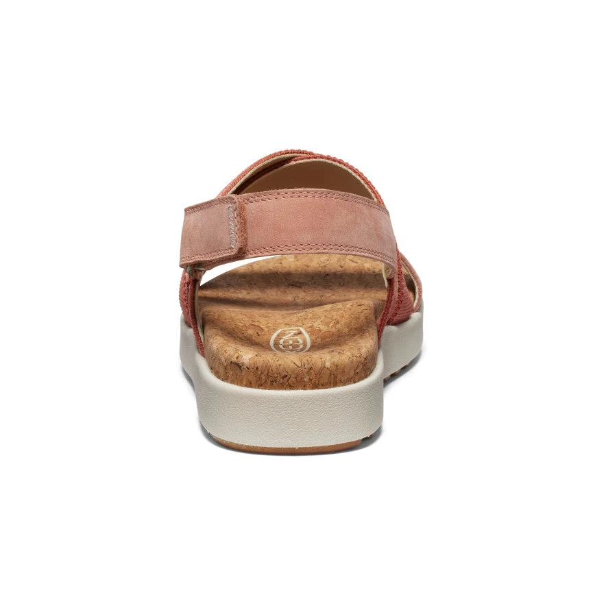 Keen Women's Elle Criss Cross Sandal | Baked Clay/Cork 7 Keen Women's Elle Criss Cross Sandal | Baked Clay/Cork - Image 5