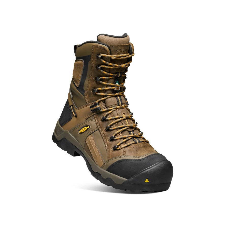 Keen Men's CSA Davenport 8" Insulated Waterproof Boot | Dark Earth/Inca Gold 5 Keen Men's CSA Davenport 8" Insulated Waterproof Boot | Dark Earth/Inca Gold - Image 3