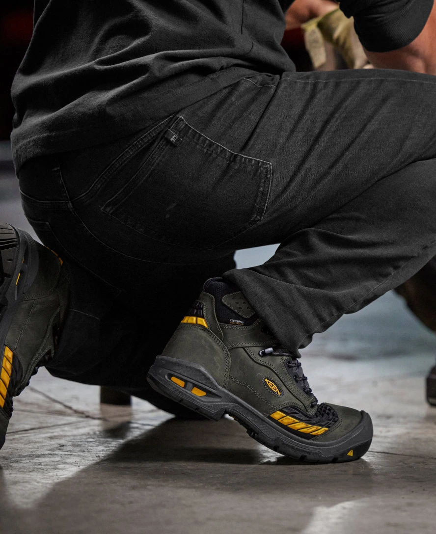 Keen Men's Troy 6" Waterproof Boot (Carbon-Fiber Toe) | Magnet/Black 8 Keen Men's Troy 6" Waterproof Boot (Carbon-Fiber Toe) | Magnet/Black - Image 6