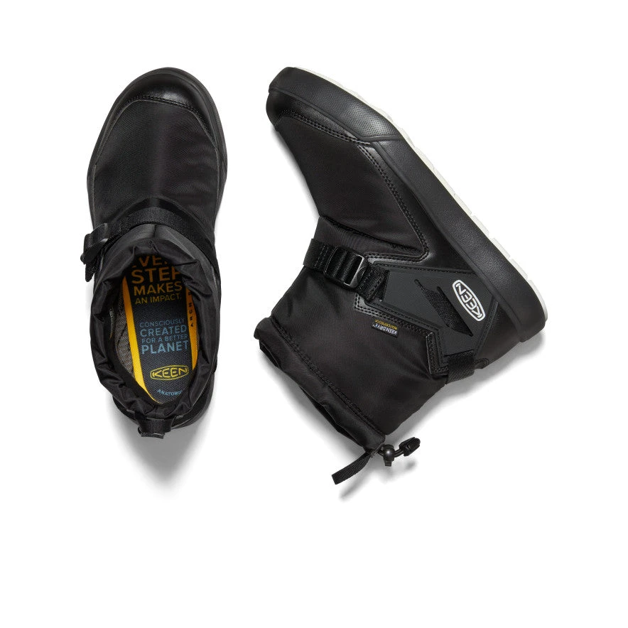 Keen Women's Hoodromeo Waterproof Slip-On Boot | Black/Black 6 Keen Women's Hoodromeo Waterproof Slip-On Boot | Black/Black - Image 4