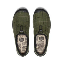 Keen Men's Howser III Slide | Dark Olive Plaid -Keen 144d4a31ad2a3e85534d2d82867cae16e8541fb2