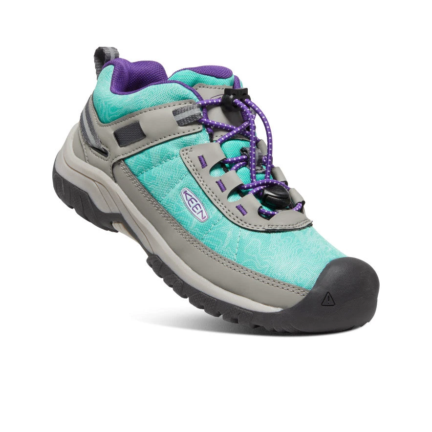 Keen Big Kids' Targhee Sport Vent Shoe | Waterfall/Vapor 5 Keen Big Kids' Targhee Sport Vent Shoe | Waterfall/Vapor - Image 3