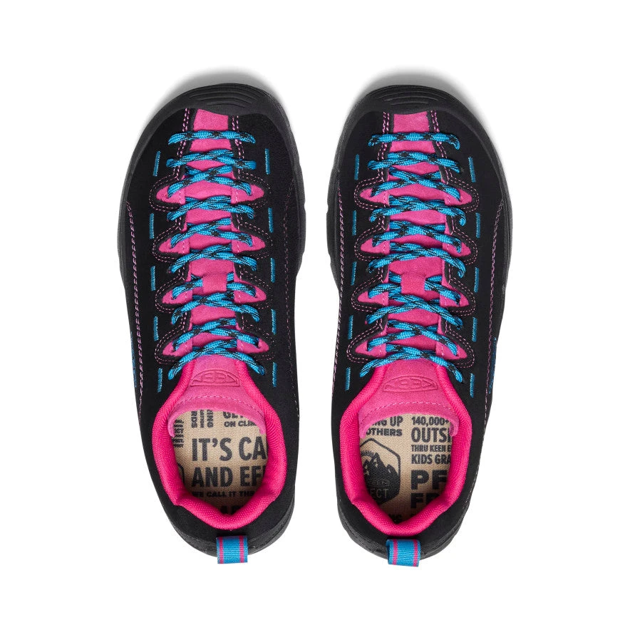 Keen Women's Jasper Suede Sneakers | Black/Jazzy 7 Keen Women's Jasper Suede Sneakers | Black/Jazzy - Image 5