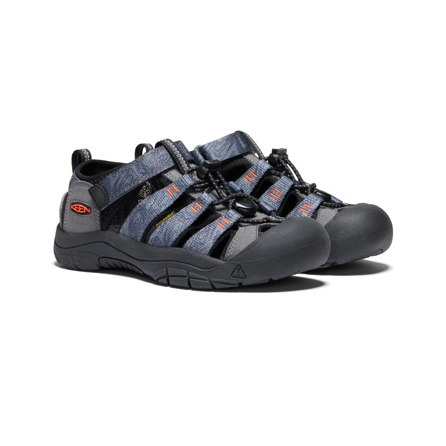 Keen Big Kids' Newport H2 | Steel Grey/Black 4 Keen Big Kids' Newport H2 | Steel Grey/Black - Image 2