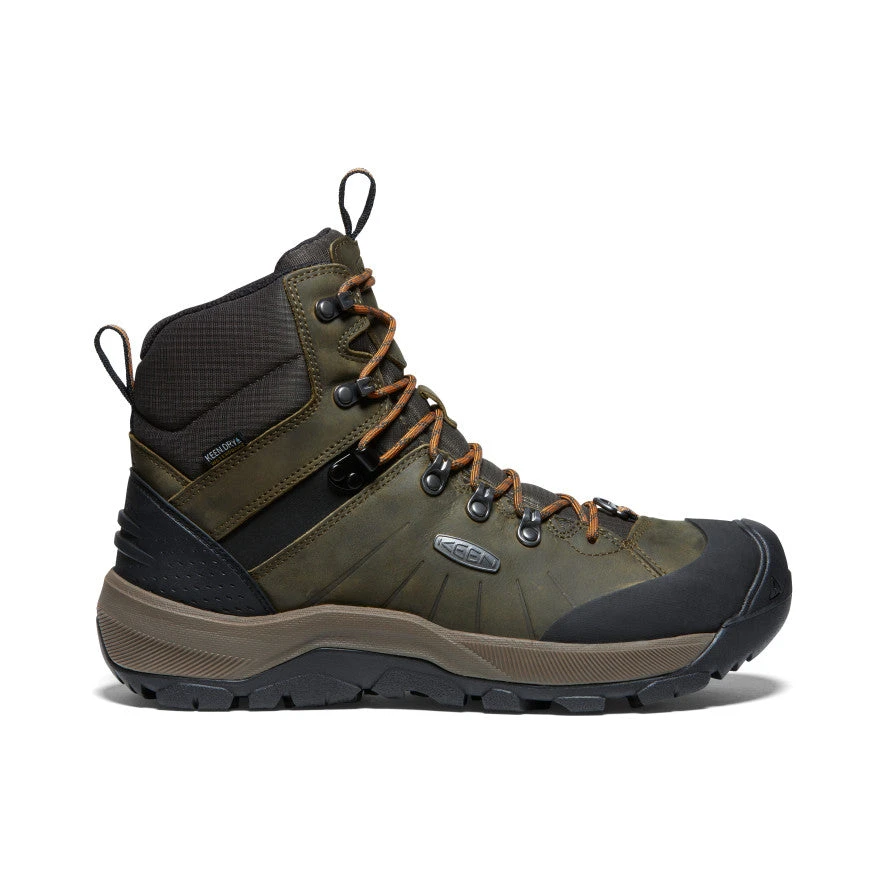 Keen Men's Revel IV Polar Waterproof Boot | Dark Olive/Marmalade 3 Keen Men's Revel IV Polar Waterproof Boot | Dark Olive/Marmalade