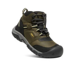 Keen Big Kids' Ridge Flex Waterproof Boot | Dark Olive/Dusky Citron 11 Keen Big Kids' Ridge Flex Waterproof Boot | Dark Olive/Dusky Citron -Keen 26e630dd37e27f7aa6e96e397597d5aef03686b9
