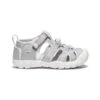 Keen Little Kids' Seacamp II CNX | Silver/Star White -Keen 295a91e98e544f21d2e67b9309525d8ccb66315f
