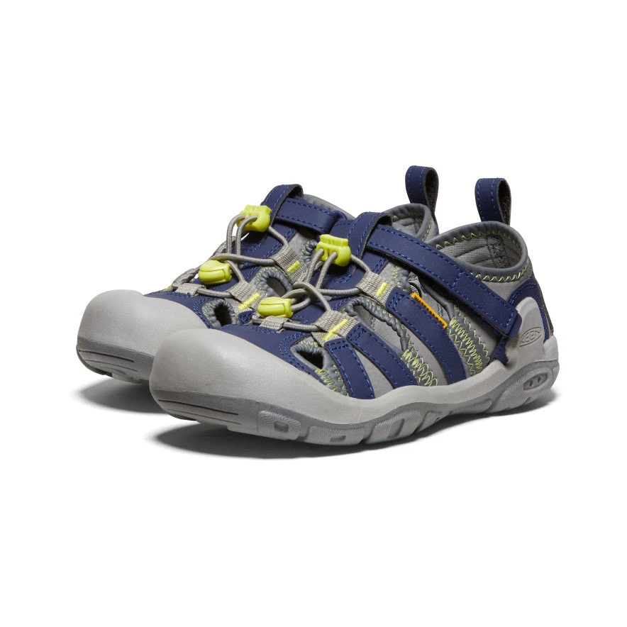 Keen Big Kids' Knotch Creek | Steel Grey/Blue Depths 4 Keen Big Kids' Knotch Creek | Steel Grey/Blue Depths - Image 2