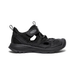 Keen Little Kids' Motozoa Sandal | Black/Alloy