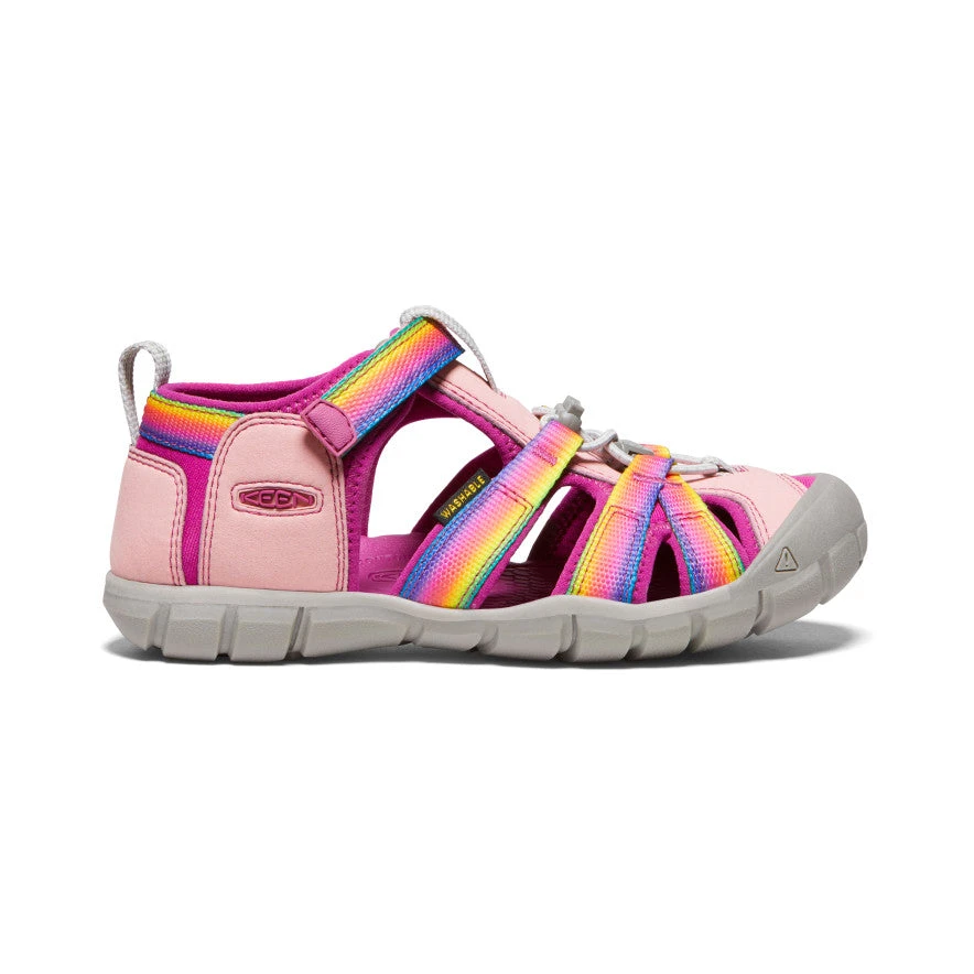 Keen Big Kids' Seacamp II CNX | Rainbow/Festival Fuchsia 3 Keen Big Kids' Seacamp II CNX | Rainbow/Festival Fuchsia