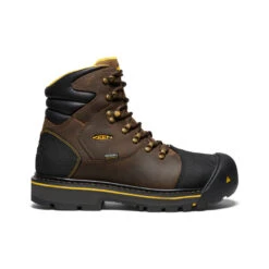 Keen Men's Milwaukee Waterproof (Steel Toe) | Dark Earth