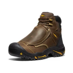 Keen Men's Mt Vernon 6" MET Waterproof Boot (Steel Toe) | Cascade Brown -Keen 41ea674ed6a470a7f84b421e664dbcccaf6756e0