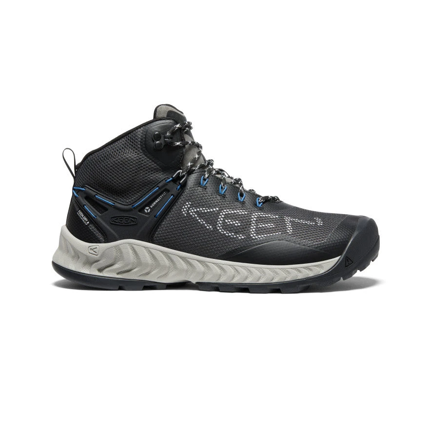 Keen Men's NXIS EVO Waterproof Boot | Magnet/Bright Cobalt 3 Keen Men's NXIS EVO Waterproof Boot | Magnet/Bright Cobalt