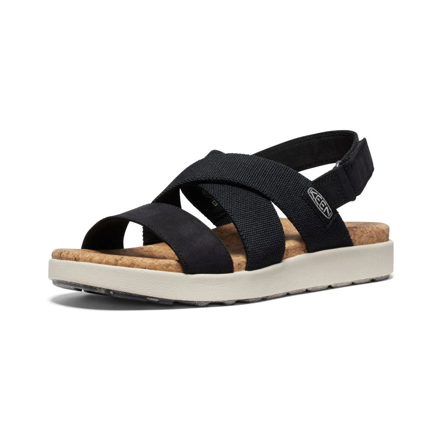 Keen Women's Elle Criss Cross Sandal | Black/Birch 5 Keen Women's Elle Criss Cross Sandal | Black/Birch - Image 3