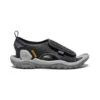 Keen Little Kids' Knotch River Open-Toe | Black/Steel Grey -Keen 5078953f78e266b22f53655ce6f24d4b36dbac85