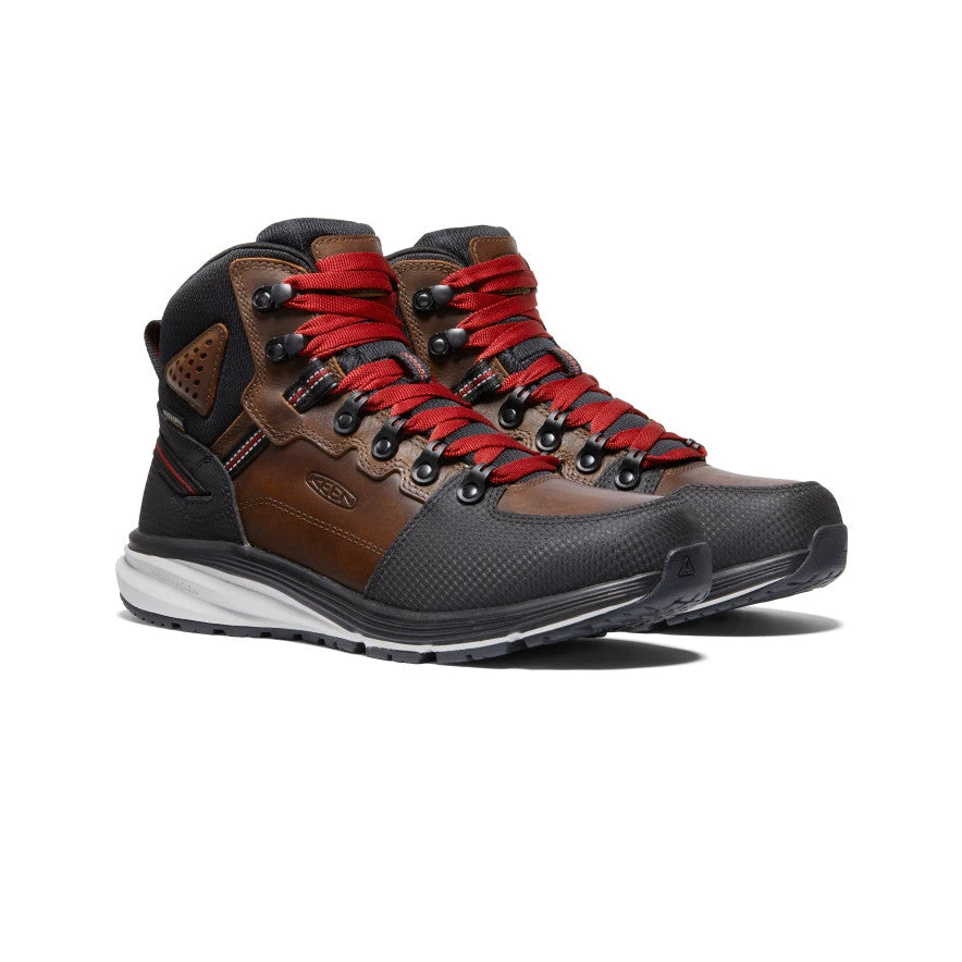 Keen Men's Red Hook Waterproof Boot (Soft Toe) | Tobacco/Black 4 Keen Men's Red Hook Waterproof Boot (Soft Toe) | Tobacco/Black - Image 2