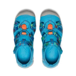 Keen Big Kids' Seacamp II CNX X Smokey Bear | Smokey Bear/Fjord Blue -Keen 5d4a399cc760ff49db0fc65b31d37f1d45e3b3be