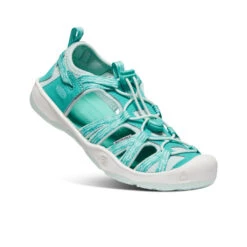 Keen Big Kids' Moxie Sandal | Waterfall/Blue Glass -Keen 5ffad69fd1fca0bf2d24db920e46b98e7712d219