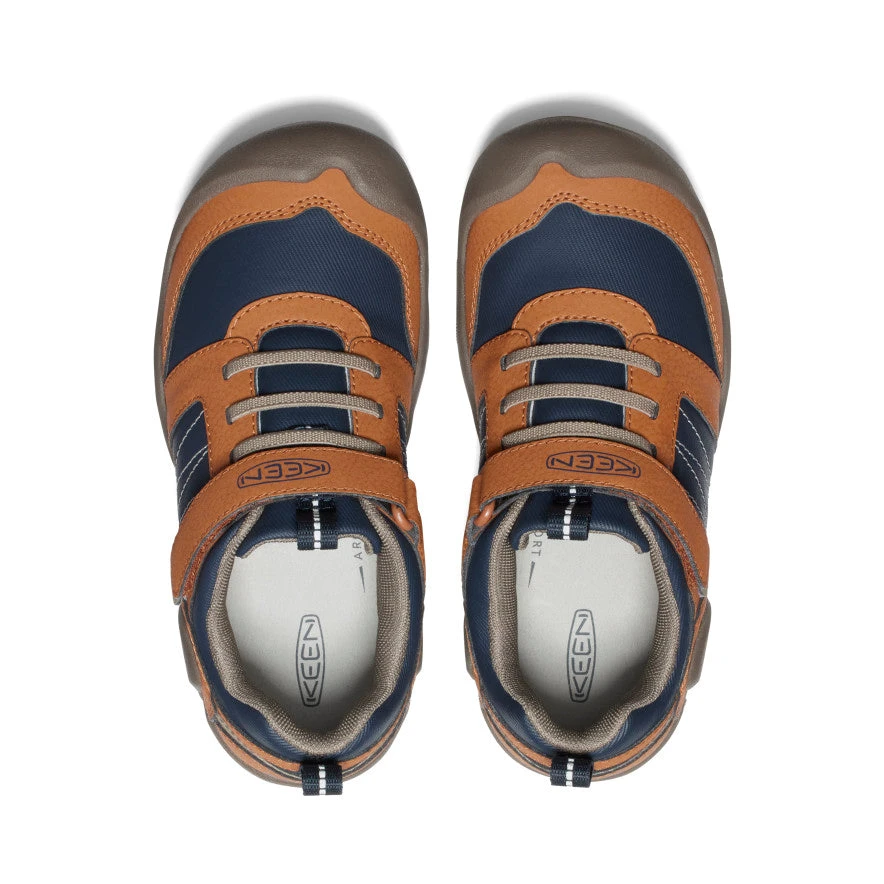 Big Kids' Knotch Peak Sneaker | KEEN Maple/Sky Captain 6 Big Kids' Knotch Peak Sneaker | KEEN Maple/Sky Captain - Image 4