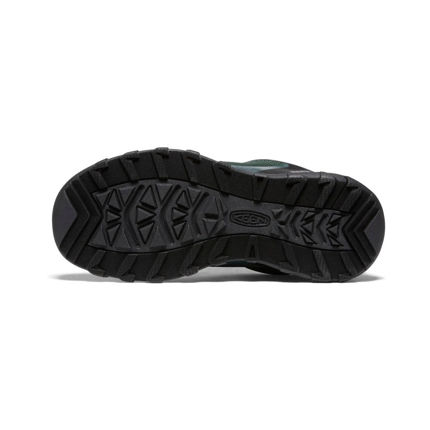 Keen Big Kids' Wanduro Waterproof Shoe | Black/Greener Pastures 8 Keen Big Kids' Wanduro Waterproof Shoe | Black/Greener Pastures - Image 6
