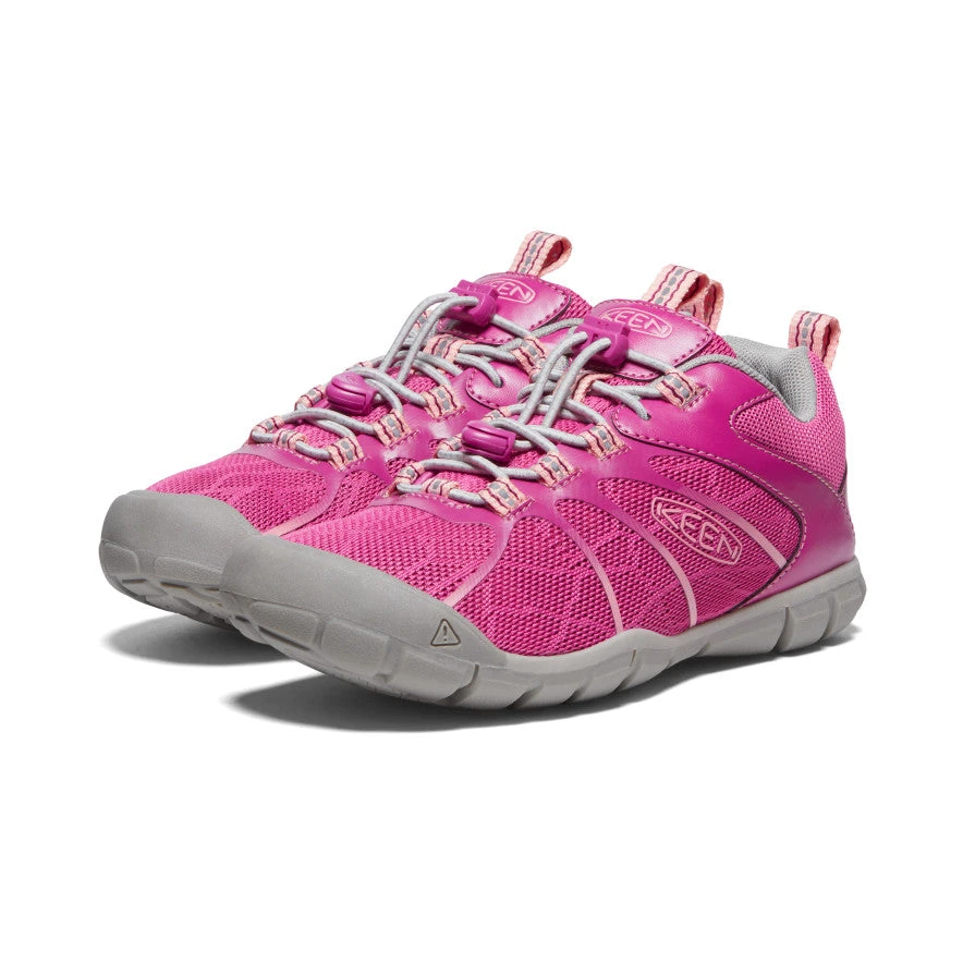 Keen Big Kids' Chandler 2 CNX Sneaker | Festival Fuchsia/Ibis Rose 4 Keen Big Kids' Chandler 2 CNX Sneaker | Festival Fuchsia/Ibis Rose - Image 2