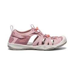 Keen Big Kids' Moxie Sandal | Nostalgia Rose/Papaya Punch