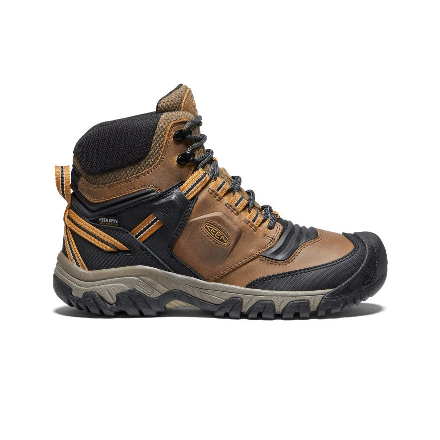 Keen Men's Ridge Flex Waterproof Boot | Bison/Golden Brown 3 Keen Men's Ridge Flex Waterproof Boot | Bison/Golden Brown
