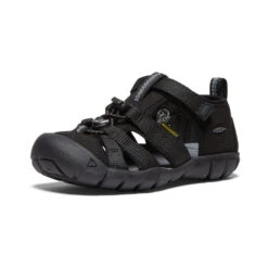 Keen Little Kids' Seacamp II CNX | Black/Grey -Keen 790c02c3b82c2d18e371a4d8f65a991478e5b525