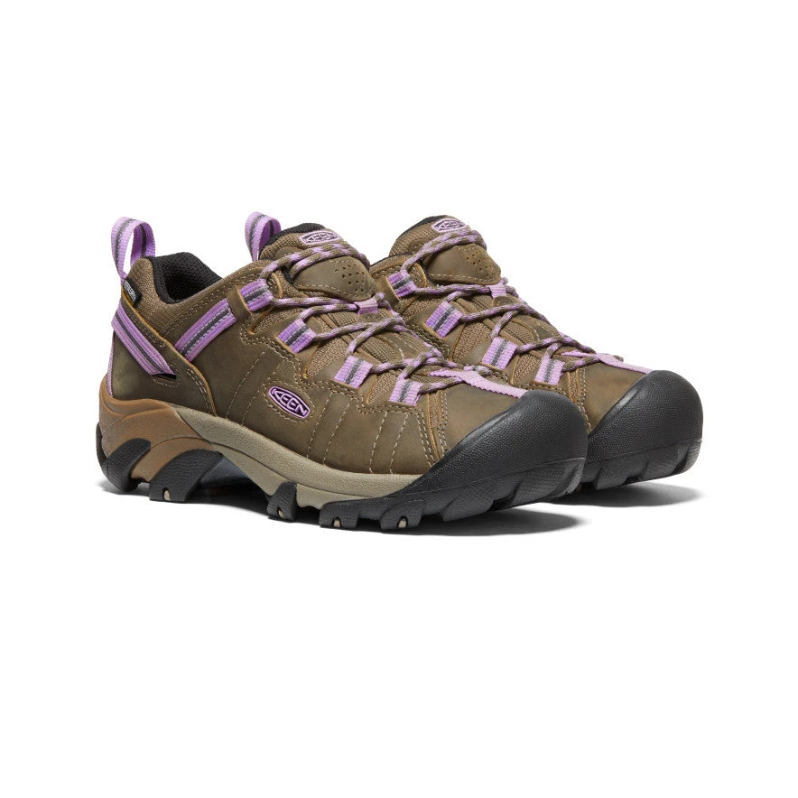 Keen Women's Targhee II Waterproof | Timberwolf/English Lavender 4 Keen Women's Targhee II Waterproof | Timberwolf/English Lavender - Image 2