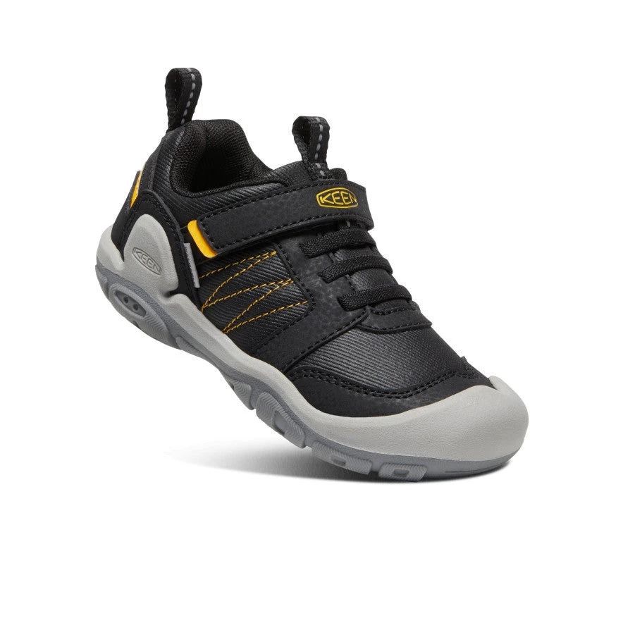 Little Kids' Knotch Peak Sneaker | Black/KEEN Yellow 5 Little Kids' Knotch Peak Sneaker | Black/KEEN Yellow - Image 3