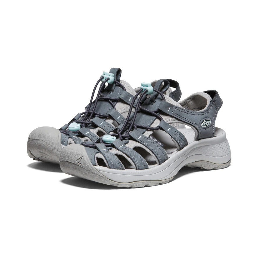 Keen Women's Astoria West Leather Sandal | Magnet/Vapor 4 Keen Women's Astoria West Leather Sandal | Magnet/Vapor - Image 2