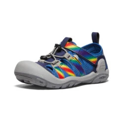Keen Big Kids' Knotch Creek | Bright Cobalt/Rainbow Tie Dye -Keen 7d933b759aab2e0cab1a198f91fb92e466e1b65a