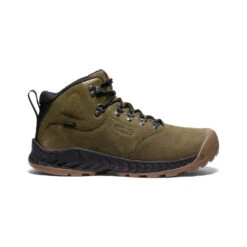 Keen Men's NXIS Explorer Waterproof Boot | Dark Olive/Black