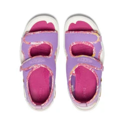 Keen Big Kids' Knotch Creek Open-Toe | English Lavender/Festival Fuchsia -Keen 829560eaf31495b8d326e405d8574034007c7ee7