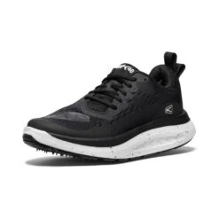 Keen Women's WK400 Walking Shoe | Black/White -Keen 87610497ac8ad35079a43dfd6c4773bbc515ea61