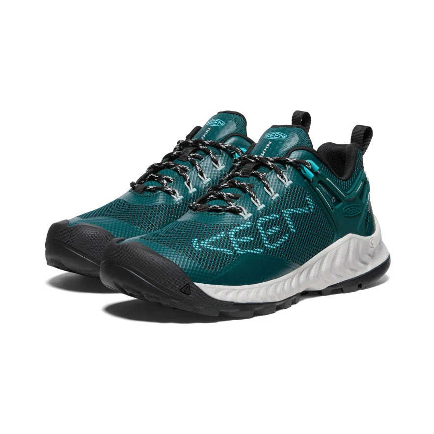 Keen Women's NXIS EVO Waterproof Shoe | Sea Moss/Ipanema 4 Keen Women's NXIS EVO Waterproof Shoe | Sea Moss/Ipanema - Image 2