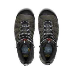 Keen Men's Voyageur Mid | Steel Grey/Scarlet Ibis -Keen 944935b6f6f01160fb634fcfc1b0f40af8d73d04