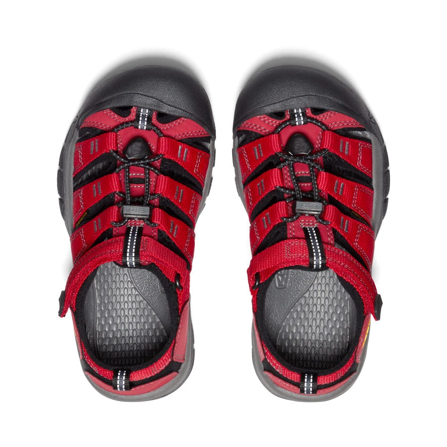 Keen Big Kids' Newport H2 | Ribbon Red/Gargoyle 6 Keen Big Kids' Newport H2 | Ribbon Red/Gargoyle - Image 4