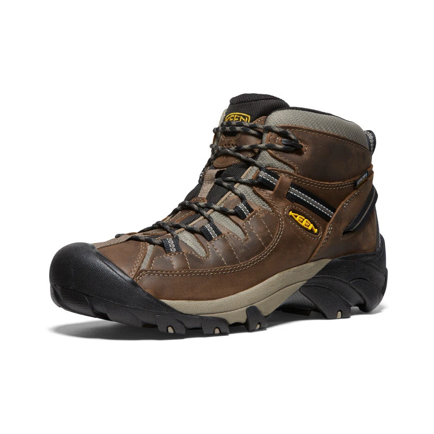 Keen Men's Targhee II Mid Waterproof Hiking Boots | Shitake/Brindle 5 Keen Men's Targhee II Mid Waterproof Hiking Boots | Shitake/Brindle - Image 3