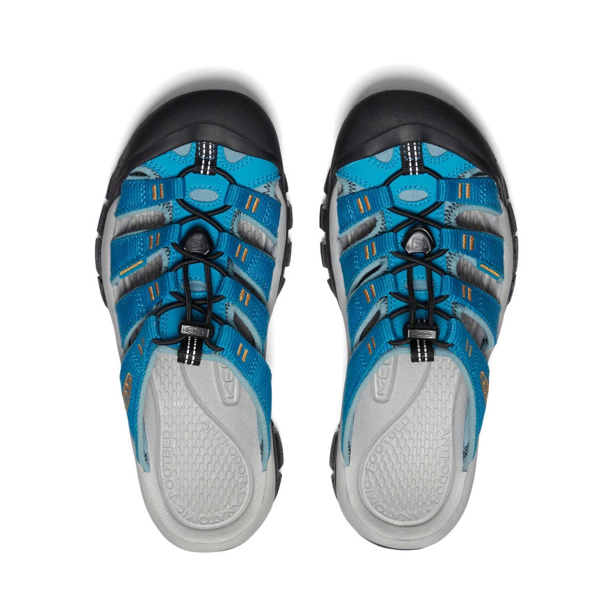 Keen Women's Newport Slide | Fjord Blue/Iceland Poppy 7 Keen Women's Newport Slide | Fjord Blue/Iceland Poppy - Image 5