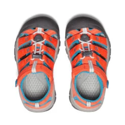 Keen Little Kids' Newport H2 | Safety Orange/Fjord Blue -Keen 9ba0512677486f9707499a01a7117cb5159627c8