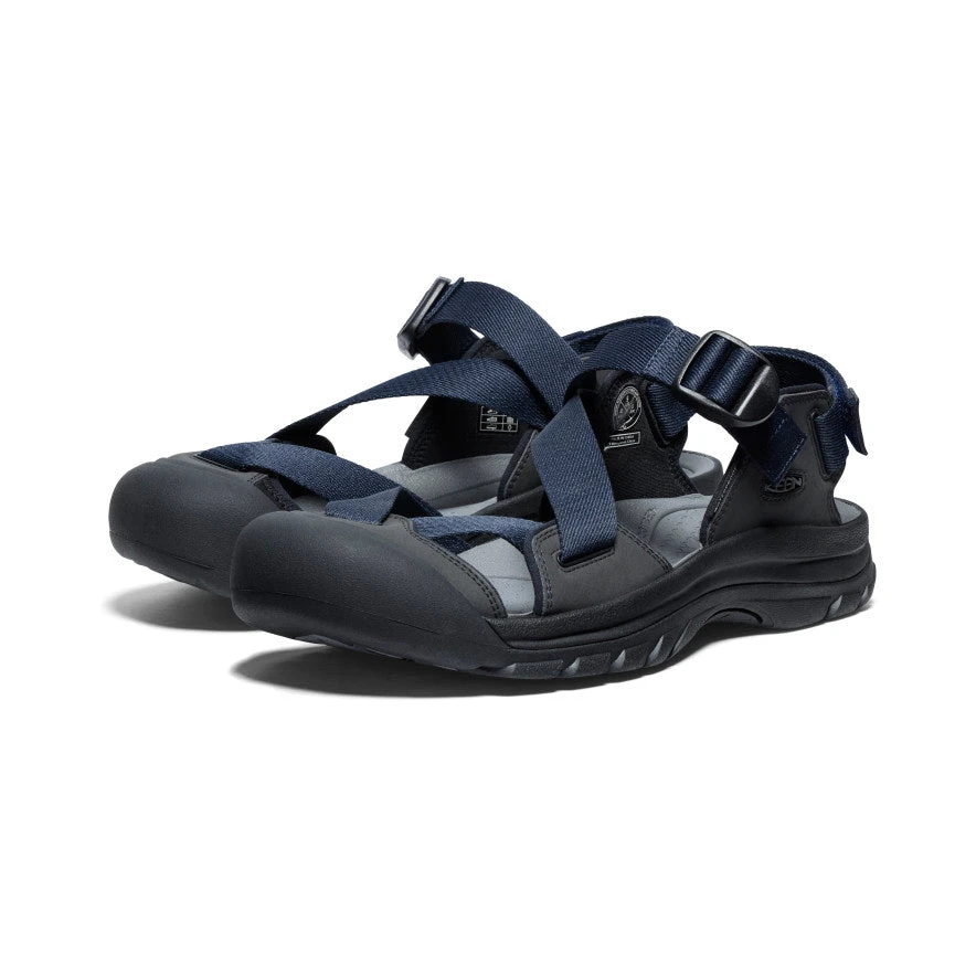 Keen Men's Zerraport II Sandal | Sky Captain/Black 4 Keen Men's Zerraport II Sandal | Sky Captain/Black - Image 2