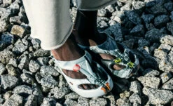 Keen Men's Shanti Arts Clog X PG&AK | Silver Birch/Blue Depths -Keen MShantiArts1027136LifestylePDPDoublewide