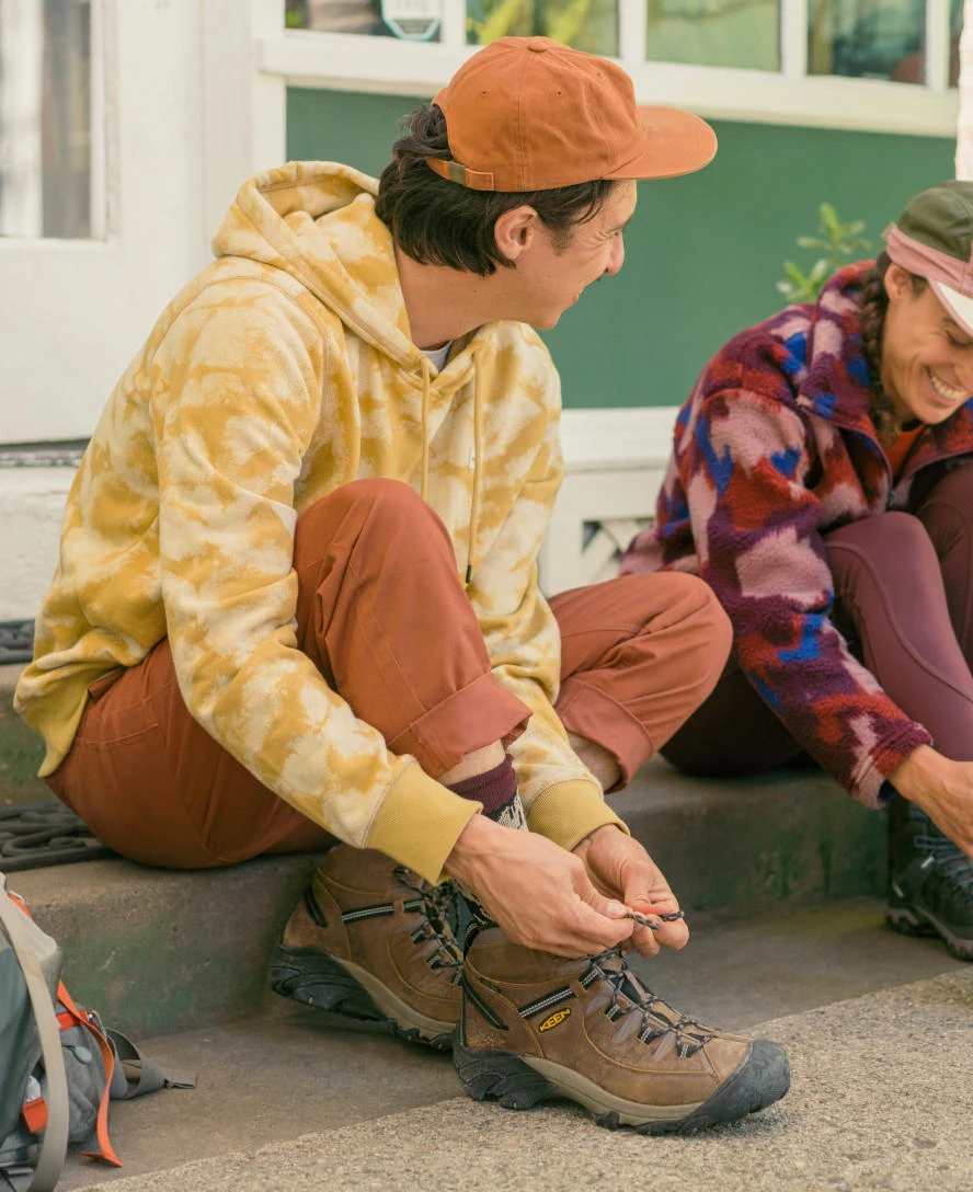 Keen Men's Targhee II Mid Waterproof Hiking Boots | Shitake/Brindle 8 Keen Men's Targhee II Mid Waterproof Hiking Boots | Shitake/Brindle - Image 6