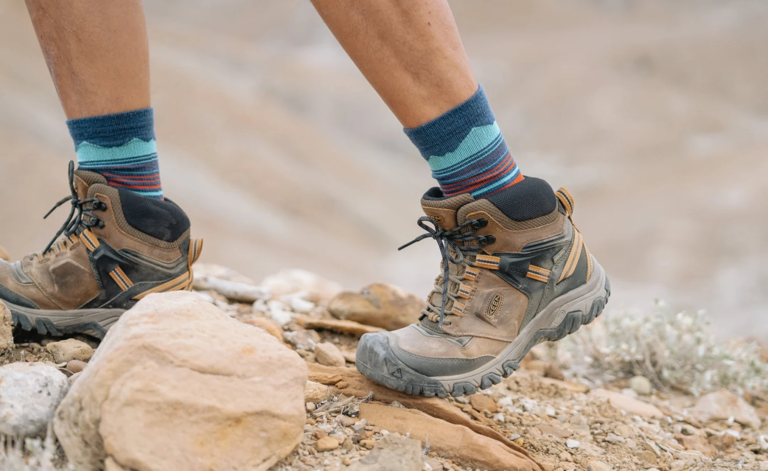 Keen Men's Ridge Flex Waterproof Boot | Bison/Golden Brown 7 Keen Men's Ridge Flex Waterproof Boot | Bison/Golden Brown - Image 5