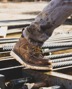 Keen Men's Cincinnati 6" Boot (Soft Toe) | Belgian/Sandshell -Keen SDD 505 PDP Cincinnati 1025614 Left Image