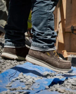 Keen Men's Cincinnati 6" Waterproof Boot (Carbon-Fiber Toe) | Dark Chocolate/Sandshell 14 Keen Men's Cincinnati 6" Waterproof Boot (Carbon-Fiber Toe) | Dark Chocolate/Sandshell -Keen SDD 505 PDP Cincinnati 1026885 Left Image