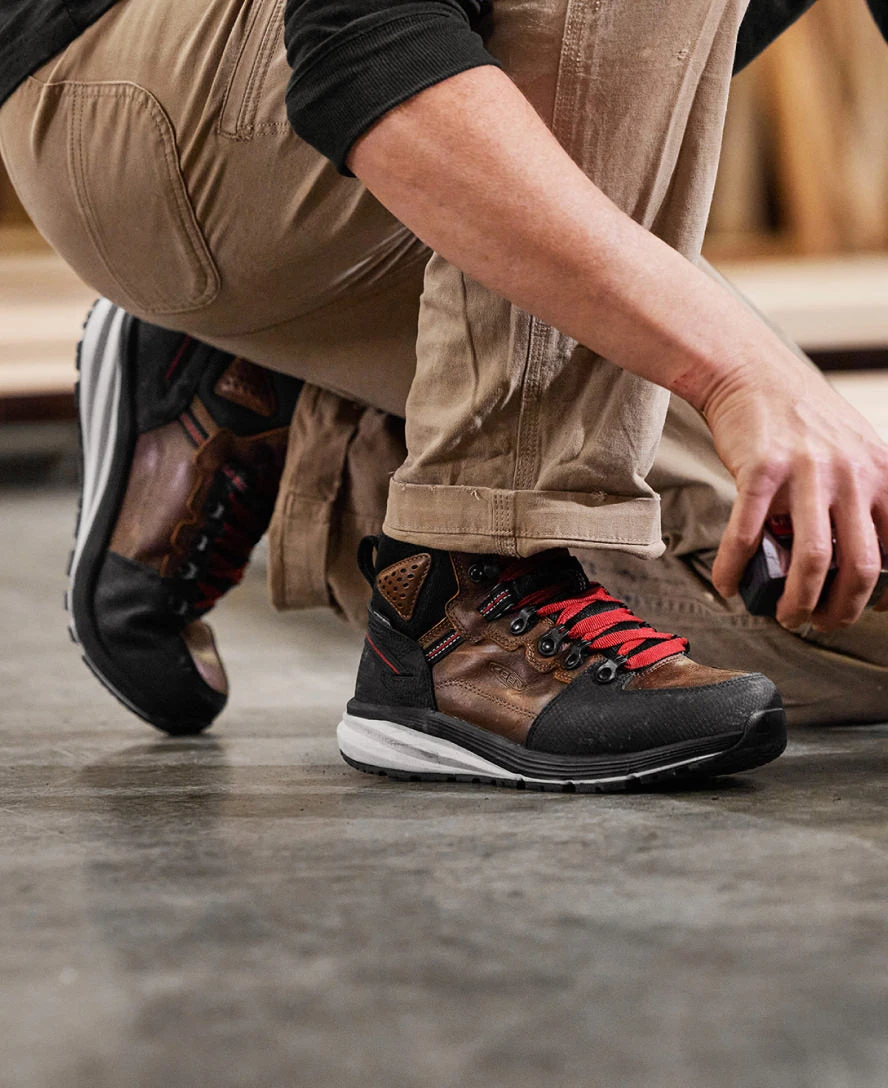 Keen Men's Red Hook Waterproof Boot (Soft Toe) | Tobacco/Black 8 Keen Men's Red Hook Waterproof Boot (Soft Toe) | Tobacco/Black - Image 6