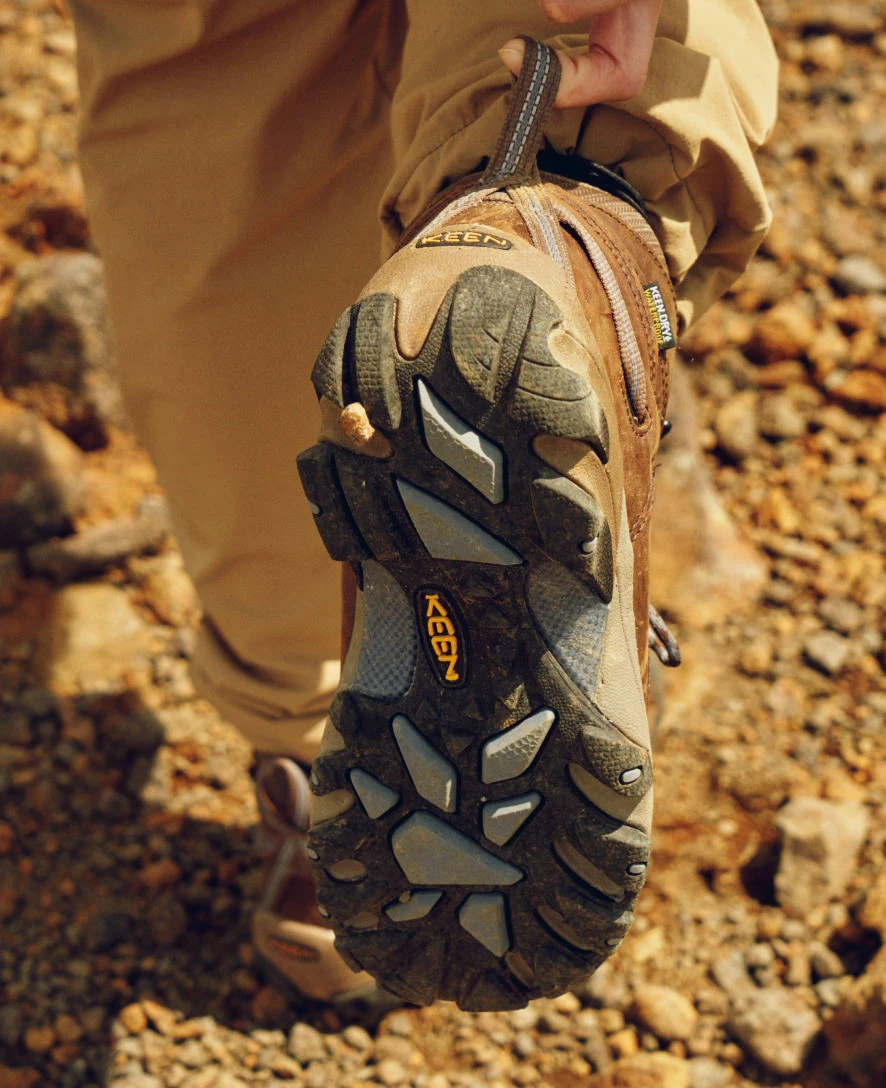 Keen Women's Targhee II Waterproof Mid | Goat/Crown Blue 8 Keen Women's Targhee II Waterproof Mid | Goat/Crown Blue - Image 6